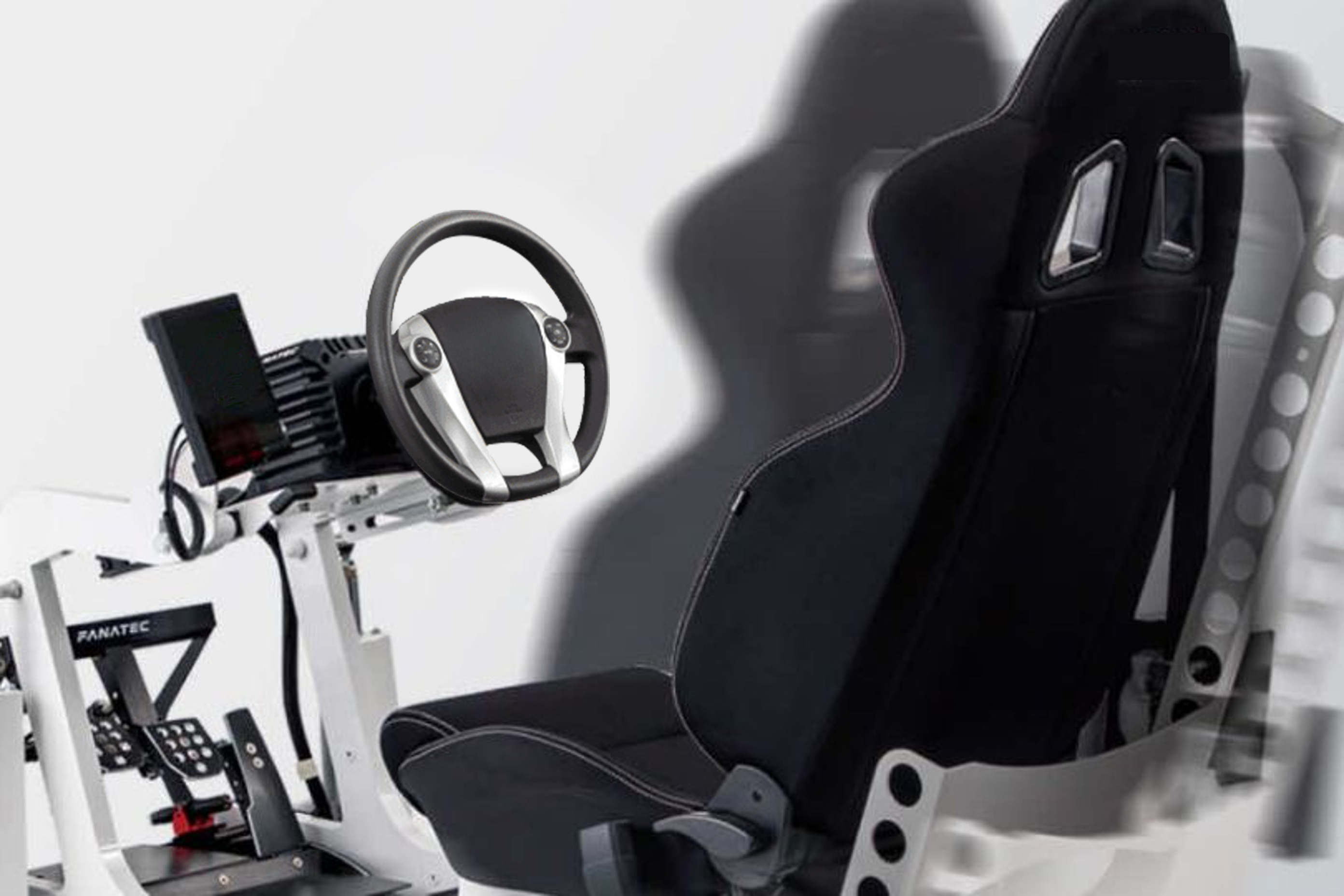 車体の揺れや傾きを身体で感じられる設計 イメージ画像