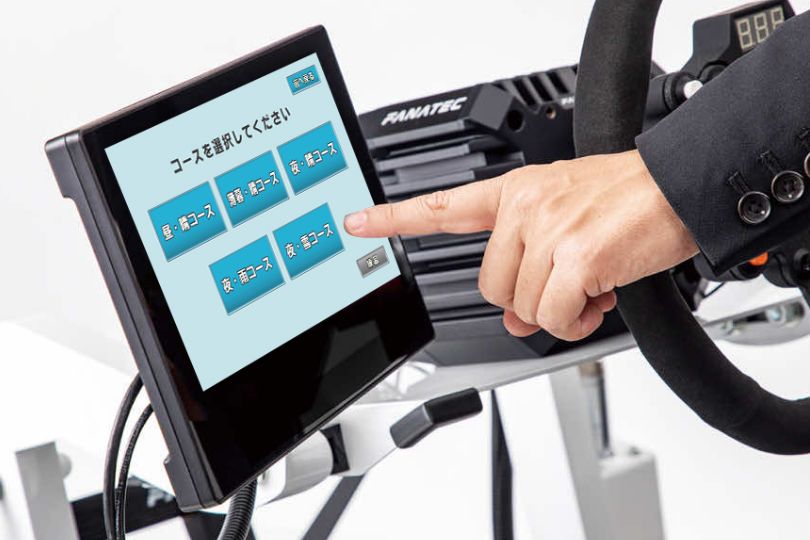 タッチパネルで簡単操作 イメージ画像